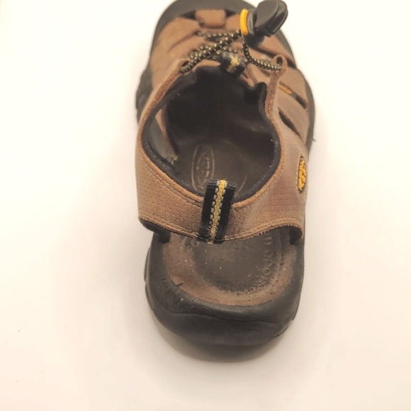 Men\'s Keen Newport H2 Brown Leather Waterproof Sandals Hiking Shoes Size 8 main image 7